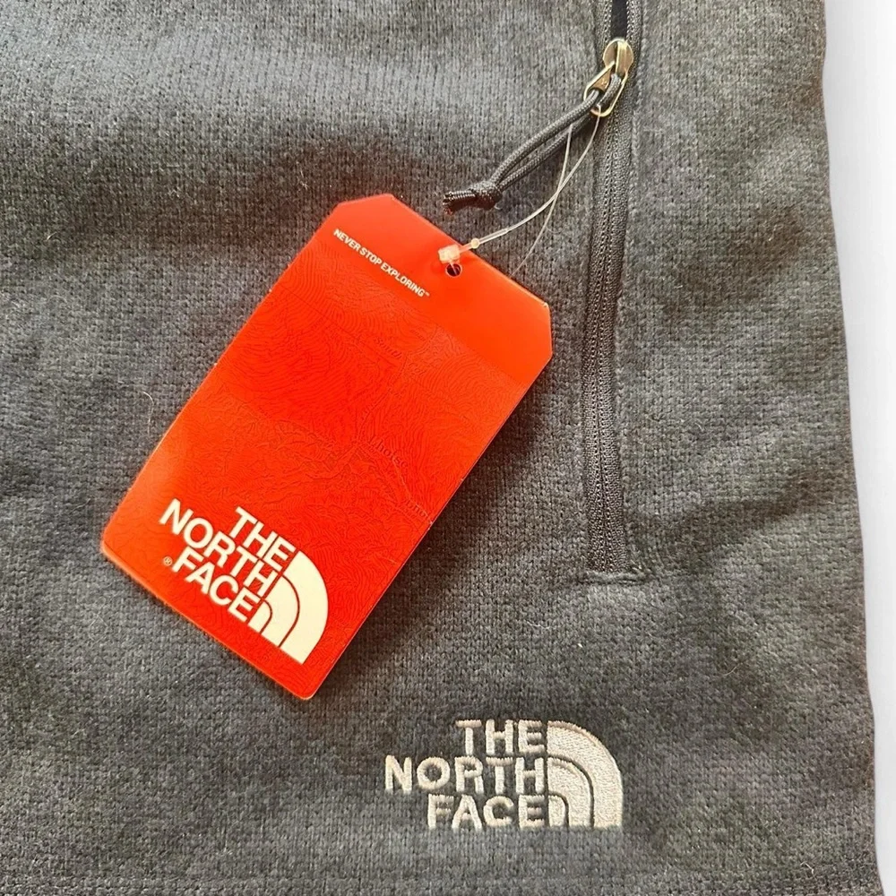 The North Face Men’s Fleece Sweater Vest Urban Gray‎ Blue Size Large NWT